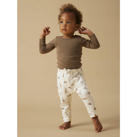 Lil'Atelier Coconut Milk Animals African Nbmgayo Elo Loose Byxor Lil Noos