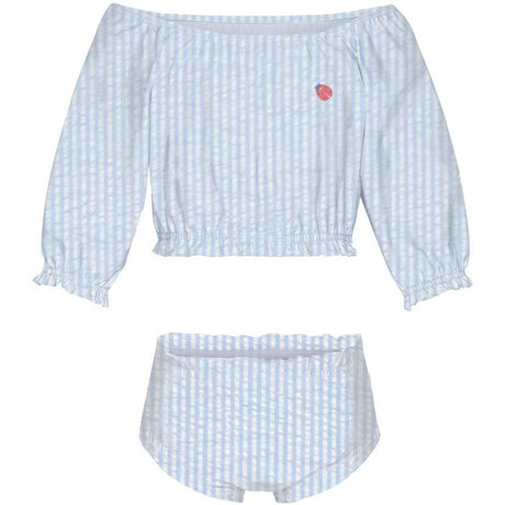 Vanilla COPENHAGEN Blue Ladybug Bikini Seersucker