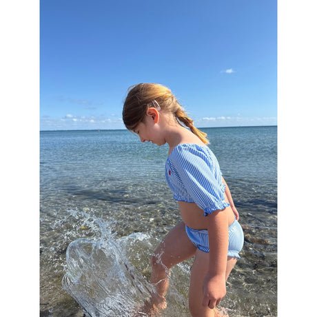 Vanilla COPENHAGEN Blue Ladybug Bikini Seersucker