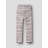 Name It Snow White Violet Ice + Toadstool Nmfwang Ull Needle Leggings Noos