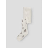 Name It Snow White Long Flowers Nmfwak Wo/Bl Strumpbyxar Aoj
