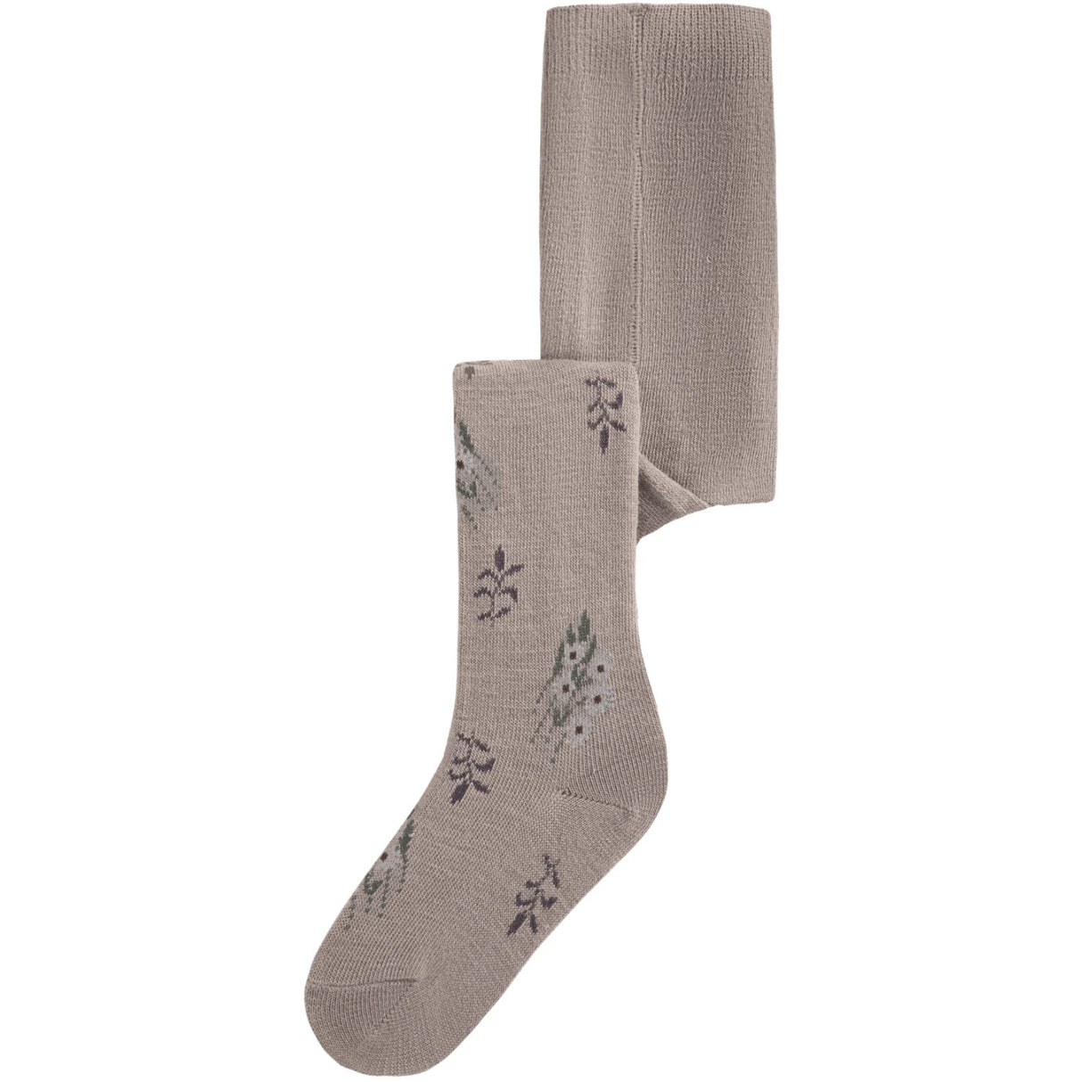 Name It Satellite Long Flowers Nmfwak Wo/Bl Strumpbyxar Aoj