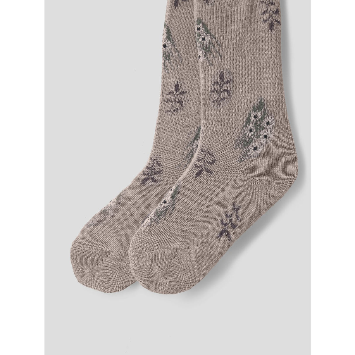 Name It Satellite Long Flowers Nmfwak Wo/Bl Strumpbyxar Aoj