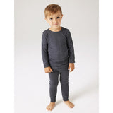 Name It Ombre Blue Wang Ull Needle Blus Solid Noos