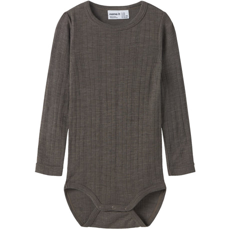 Name It Morel Nmmwang Ull Needle Ls Body Solid