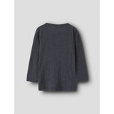 Name It Ombre Blue Wang Ull Needle Blus Solid Noos