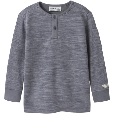 Name It Folkstone Gray Nmmwyla Wo/Vi Ls Topp