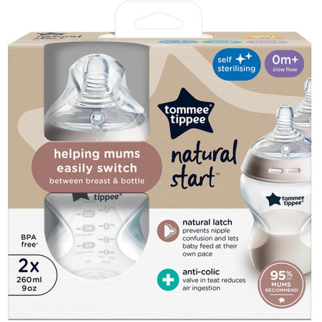 Tommee Tippee Natural Start Baby Flaska 2 X 260 Ml