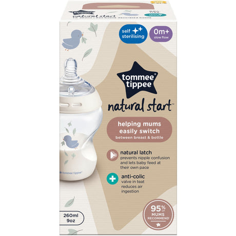 Tommee Tippee Natural Start Baby Flaska 1 X 260 Ml - Deco