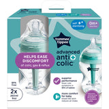 Tommee Tippee Anti-Kolik Baby Flaska M/ Varmeindikator 2X 260ml