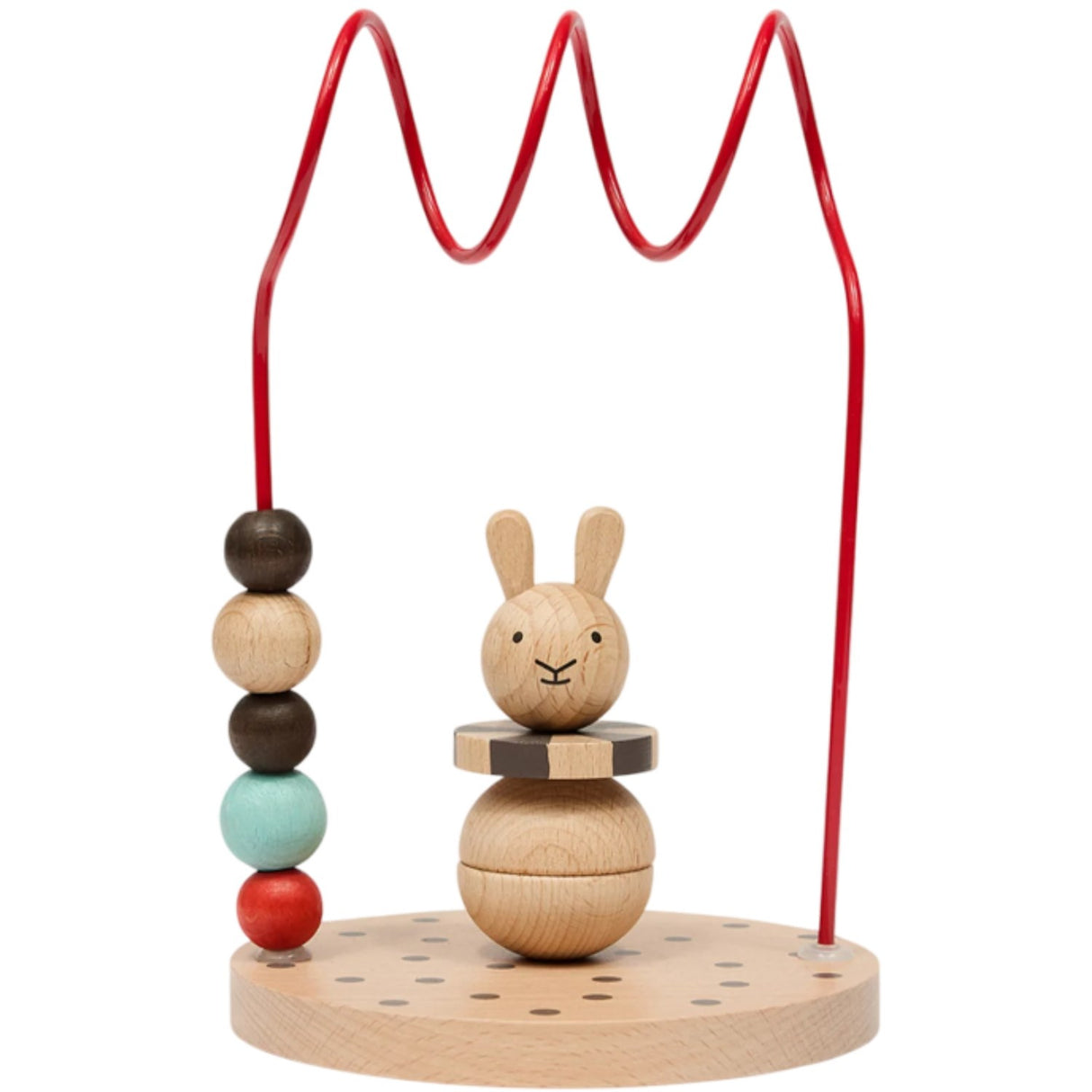 OYOY Nature / Cherry Red Circus Rabbit Abacus