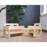 Manis-h Naturtræ Flip Vip Bænk