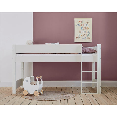 Manis-h White Huxie Halvhøj Säng - 200 Cm