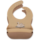 Konges Sløjd Swan 2 Pack Silikon Haklapp