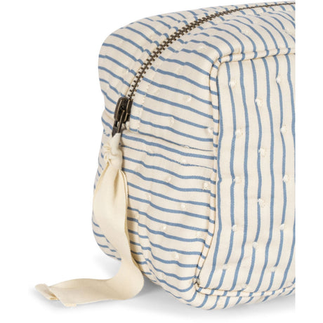 Konges Sløjd Stripe Bluie Small Quiltad Toiletry Väska
