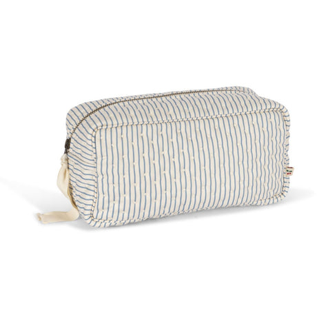 Konges Sløjd Stripe Bluie Small Quiltad Toiletry Väska