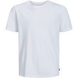 Jack & Jones Junior White Jjeorganic Basic Tee Ss O-Neck Noos Jnr