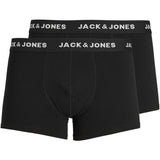 Jack & Jones Junior Black Black Jacjon Trunks 2 Pack Noos Jnr
