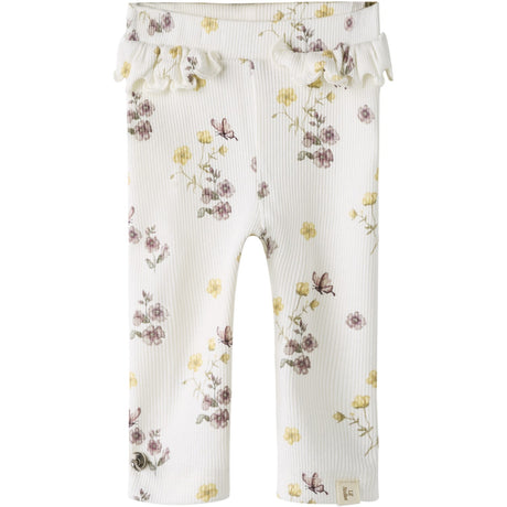 Lil'Atelier Coconut Milk Flower Mix Nbfgavo Efi Slim Leggings Lil Noos