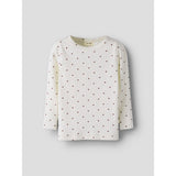 Lil'Atelier Coconut Milk Heart Nmfgago Ls Slim Topp Lil Noos