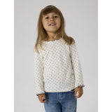 Name It Cloud Dancer Nmftania Ls Slim Topp