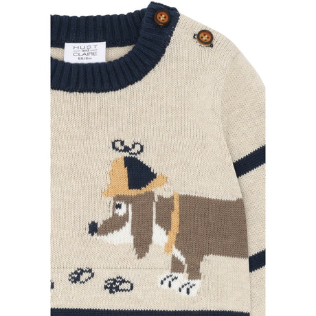 Hust & Claire Wheat Melange Pilou Tracking Dog