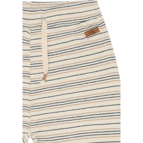 Hust & Claire Snow White Gus Fine Striped Stickad