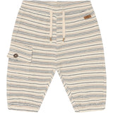 Hust & Claire Snow White Gus Fine Striped Stickad