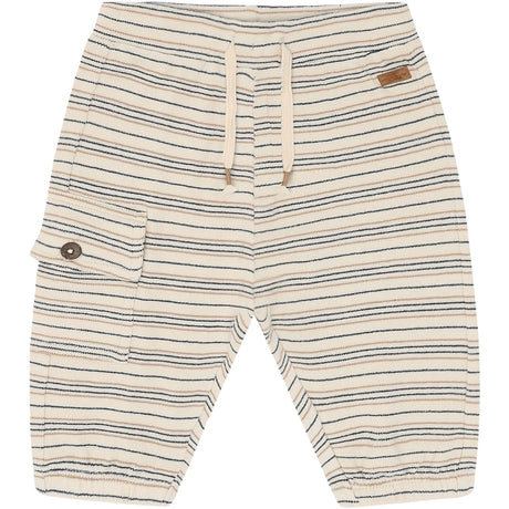 Hust & Claire Snow White Gus Fine Striped Stickad