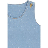 Hust & Claire Blue Denim Kis Dotty