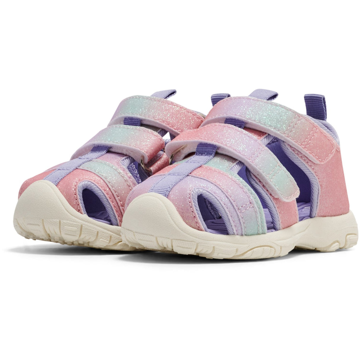 Hummel Multi Color Pink Sandal Kardborreband Infant