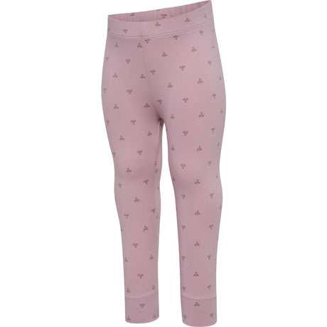 Hummel Mauve Shadow Mini Bee Aop Strumpbyxar