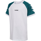 Hummel White Jr Stripe T-Shirt S/S