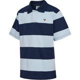 Hummel Dress Blues Jr Loose Striped Pikétröja S/S Bee