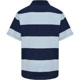 Hummel Dress Blues Jr Loose Striped Pikétröja S/S Bee