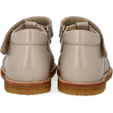 Angulus Hjertesandal Med Glitter Og Velcrolukning