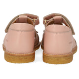 Angulus Sandal Med Lukket Tå Og Blomster