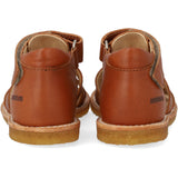 Angulus Begyndersandal M. Velcro Cognac