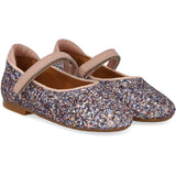 Angulus Glitter Ballerinaskor