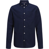 Jack & Jones Junior Navy Blazer Jjeoxford Skjorta L/S Noos Jnr