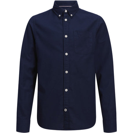 Jack & Jones Junior Navy Blazer Jjeoxford Skjorta L/S Noos Jnr