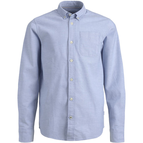 Jack & Jones Junior Cashmere Blue Jjeoxford Skjorta L/S Noos Jnr
