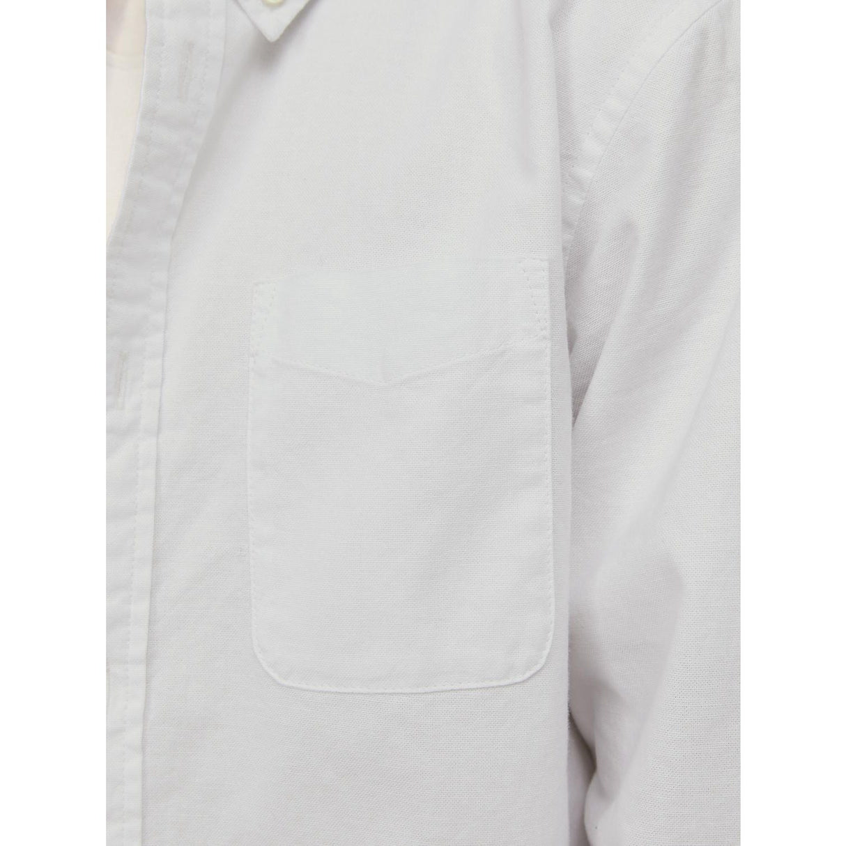 Jack & Jones Junior White Jjeoxford Skjorta L/S Noos Jnr