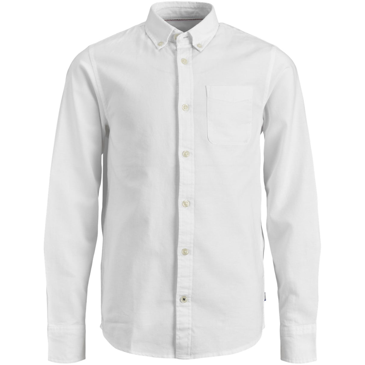 Jack & Jones Junior White Jjeoxford Skjorta L/S Noos Jnr