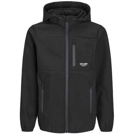 Jack & Jones Junior Black Jjetheo Softshell Jacka Noos Jnr