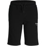 Jack & Jones Junior Black Jpstgordon Archive Sweat Shorts Mid Jnr