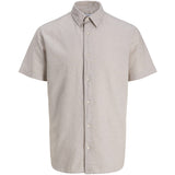 Jack & Jones Junior String Jjebreeze Linne Blend Skjorta S/S Sn Jnr