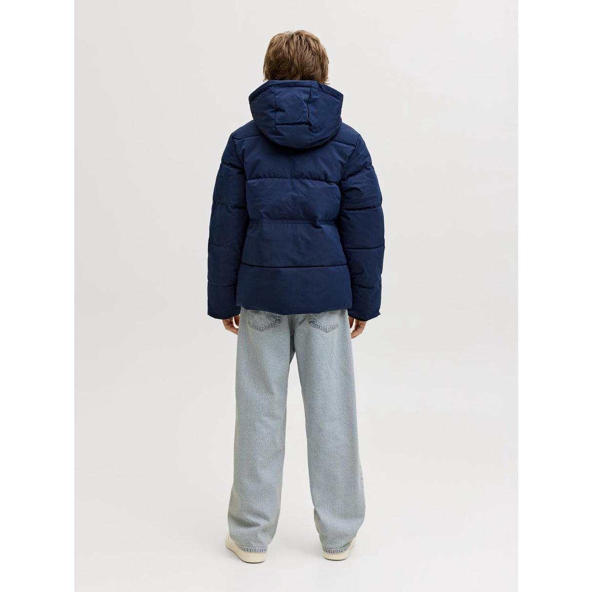 Jack & Jones Junior Blue Denim Jjialex Jjoriginal Sq 205 Sn Jnr