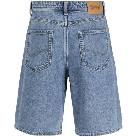 Jack & Jones Junior Blue Denim Jjialex Jjoriginal Shorts Sq 731 Sn Jnr