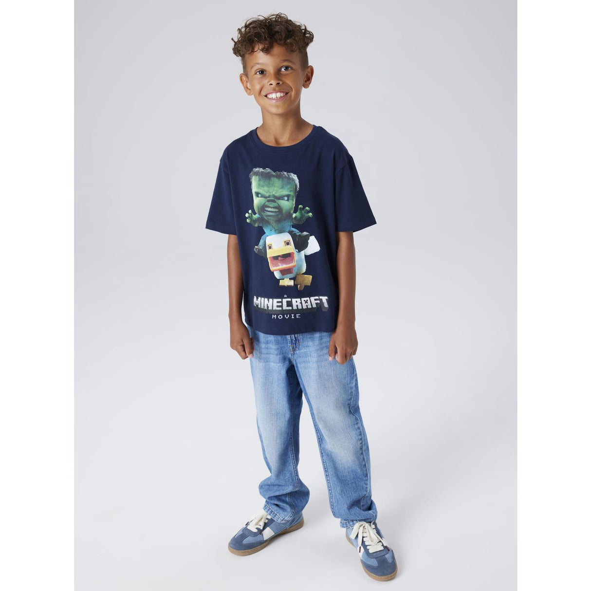 Name It Navy Blazer Nkmnif Minecraft Ss Nreg Topp Lnoos Bfu